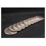 Lot of 11 1968 Canada Silver Quarters
