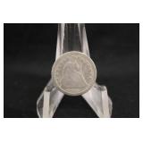 1842 Seated Silver Dime