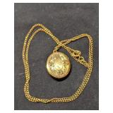 Vintage Locket on 18" Chain