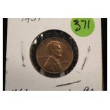 1951 Lincoln Head Wheat Penny