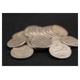 Lot of 15 Roosevelt Silver Dime