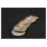 Lot of 12 Roosevelt Silver Dime