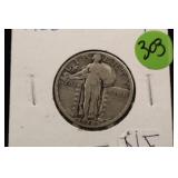 1928-S Walking Liberty Silver Quarter Dollar