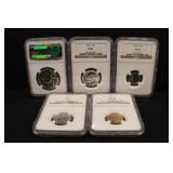 1955 Proof 67 U.S. Silver Proof Set Certified