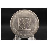 1968 Columbia 5 Peso Uncirculated Coin