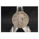 1928-D Standing Liberty Silver Quarter Dollar