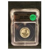 2023 MS69 Great Britain .999 Silver 50 Pence Coin