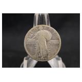 1925 Standing Liberty Silver Quarter Dollar