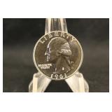 1961 Proof Washington Silver Quarter