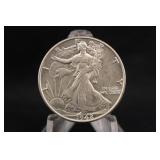 1942 Walking Liberty Silver Half Dollar