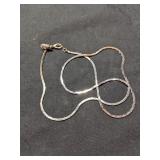 20" Necklace with Magnetic Clasp and Lobster Claw