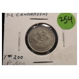 1890-1908 Kwangtung Province 10 Fen Silver Coin