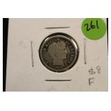 1898 Barber Silver Dime