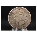 1927 Peace Silver Dollar