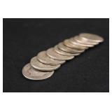Lot of 10 Roosevelt Silver Dimes