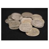 Lot of 20 Roosevelt Silver Dime