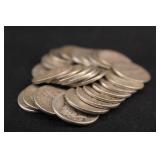 Lot of 25 Mercury Silver Dime