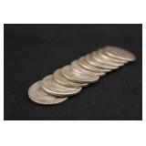 Lot of 10 Roosevelt Silver Dime