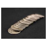 Lot of 20 Mercury Silver Dime