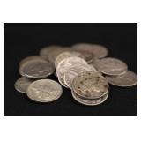 Lot of 25 Mercury Silver Dime