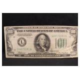 1934 $100 Federal Reserve Green Seal Note