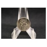 1957-TS Sweden Silver 25 Ore