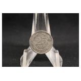 1902 Sweden Silver 25 Ore