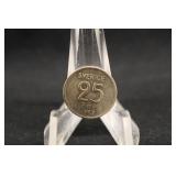 1957-TS Sweden Silver 25 Ore