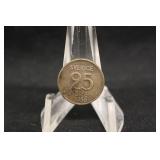 1958-TS Sweden Silver 25 Ore