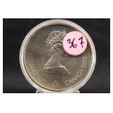 1976 Canada $5 Silver Olympic Coin
