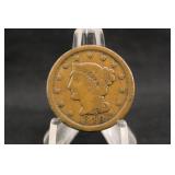 1848 Braided Hair Large Cent