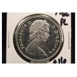 1966 Canada "Voyager" Silver Dollar