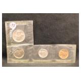 1964 Partial Silver Proof Set