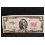 1953-C $2 Red Seal Bank Note *Crispy