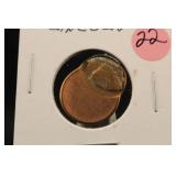 Off Center Strike Penny Error