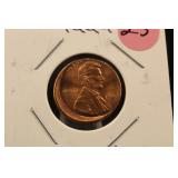 1999 Off Center Strike Lincoln Penny