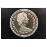 1971 British Columbia Centennial Silver Dollar