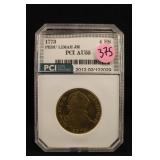 1773 Peru Lima JM 4 Escudos Gold Coin