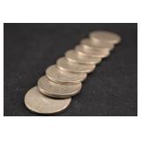 Lot of 8 Liberty Head V-Nickels