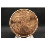 1oz .999 Copper Round