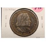 1893 Columbian Exposition Silver Half Dollar