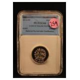 2002 Certified Great Britain Silver Pound