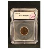 1939-S Certified Lincoln Wheat Cent