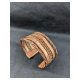 Copper Cuff Bracelet - 1" Wide