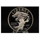 2023 1oz .999 Silver U.S. Liberty Medal Proof