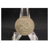 1956-TS Sweden Silver 50 Ore
