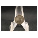 1957-TS Sweden Silver 10 Ore