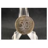 1956-TS Sweden Silver 50 Ore