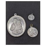 Three Religious Pendants