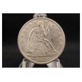 1858-O Seated Liberty Silver Half Dollar